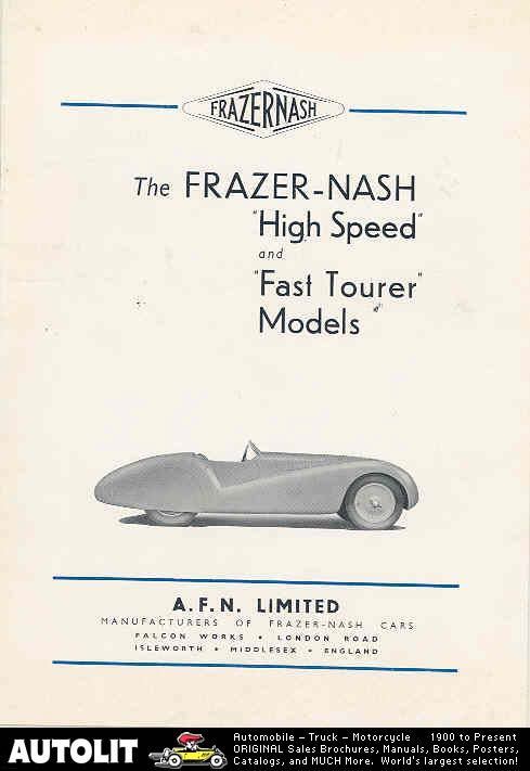 Frazer Nash Fast Tourer